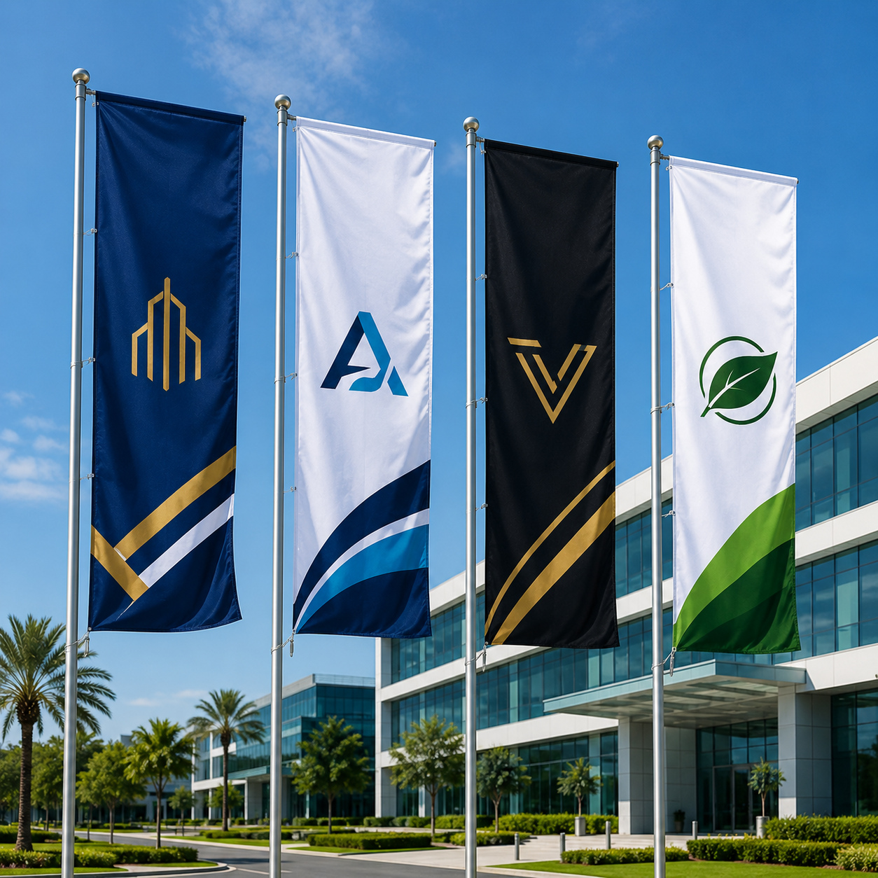 Hoisting Flags Branding