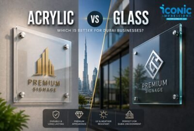Acrylic vs Glass: Which Is Better for Dubai Businesses