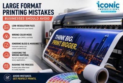 Large Format Printing Mistakes Businesses Should Avoid