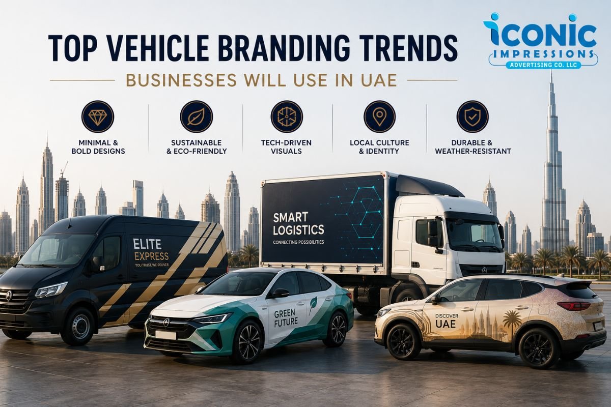 Top Vehicle Branding Trends Businesses Will Use in UAE