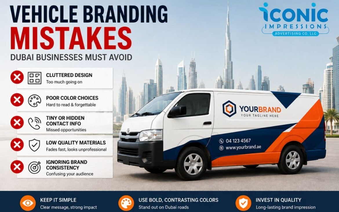 Vehicle Branding Mistakes Dubai Businesses Must Avoid