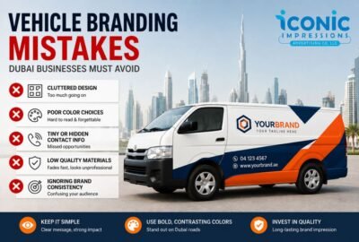 Vehicle Branding Mistakes Dubai Businesses Must Avoid