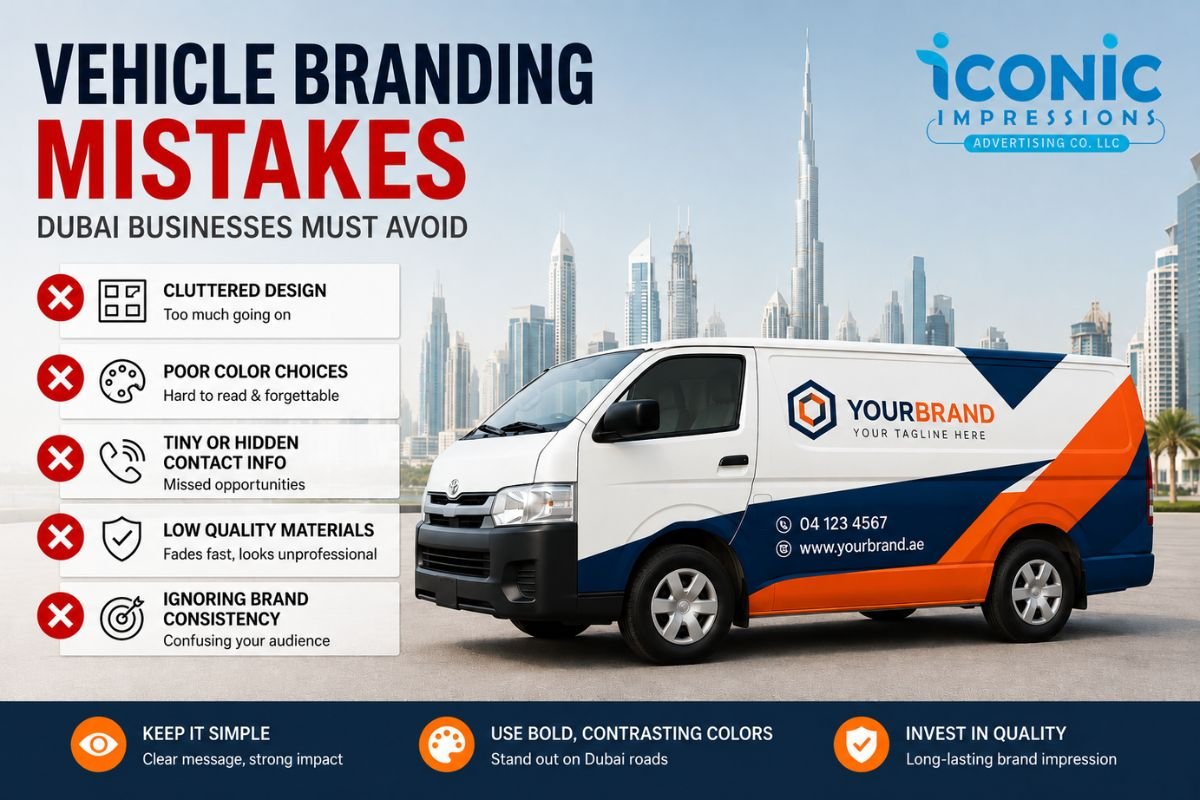 Vehicle Branding Mistakes Dubai Businesses Must Avoid