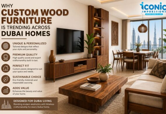 Why Custom Wood Furniture Is Trending Across Dubai Homes