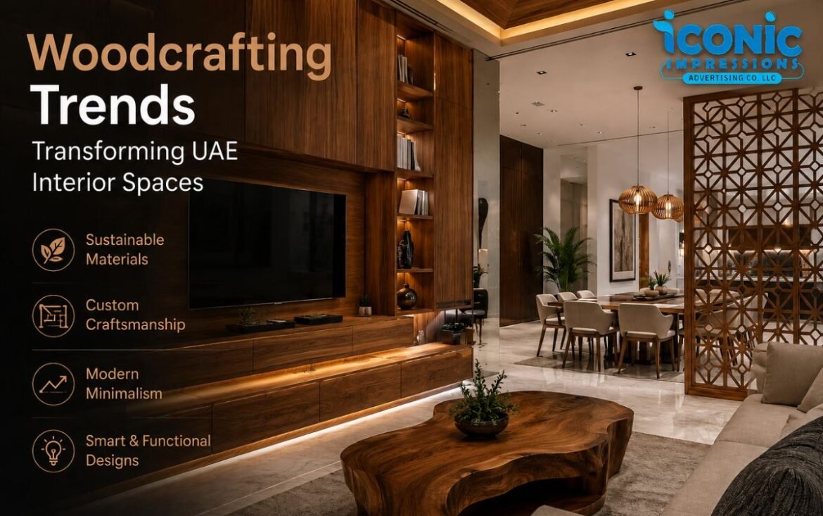 Woodcrafting Trends Transforming UAE Interior Spaces