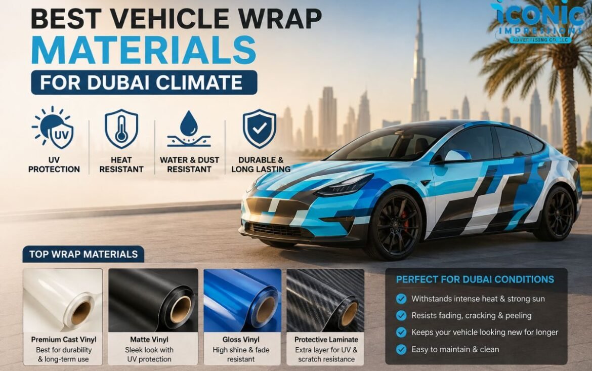 Best Vehicle Wrap Materials for Dubai Climate