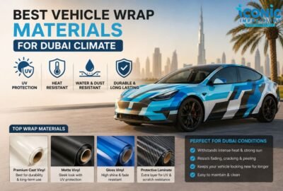 Best Vehicle Wrap Materials for Dubai Climate