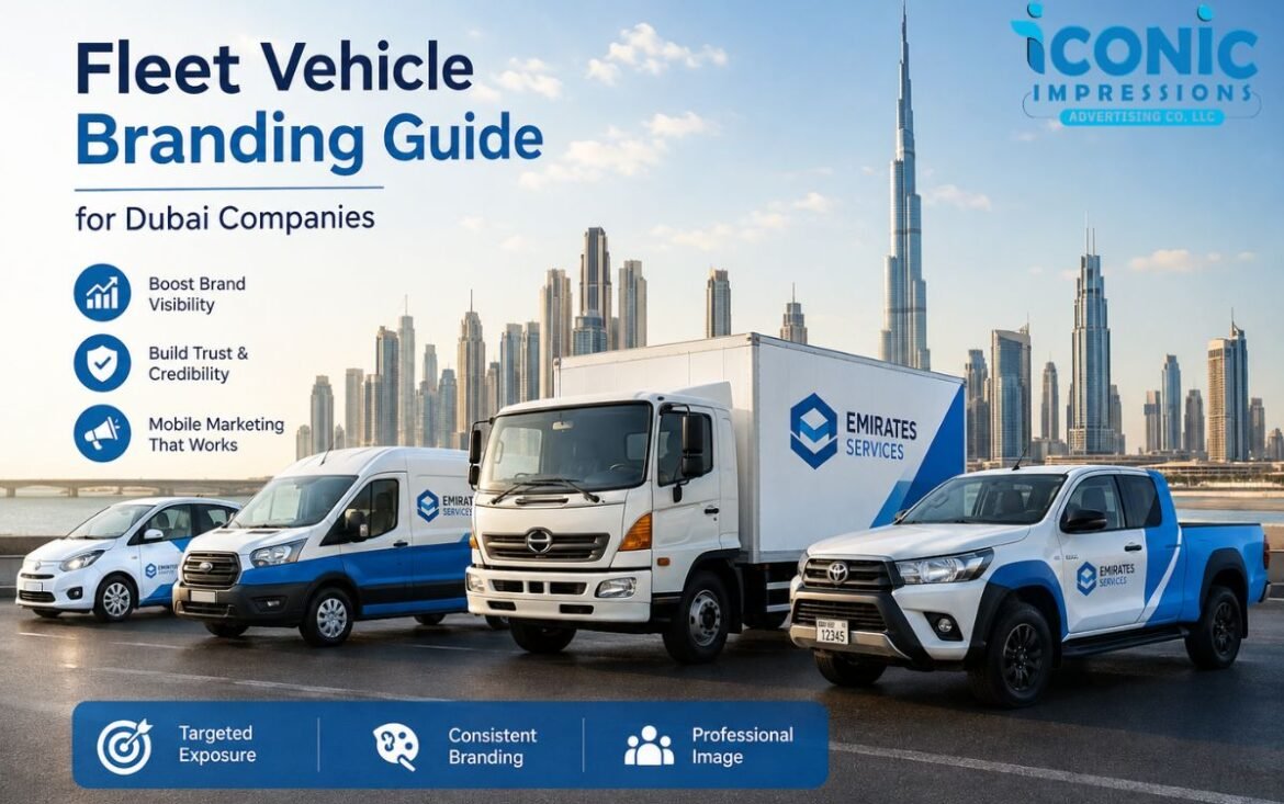 Fleet Vehicle Branding Guide for Dubai Companies