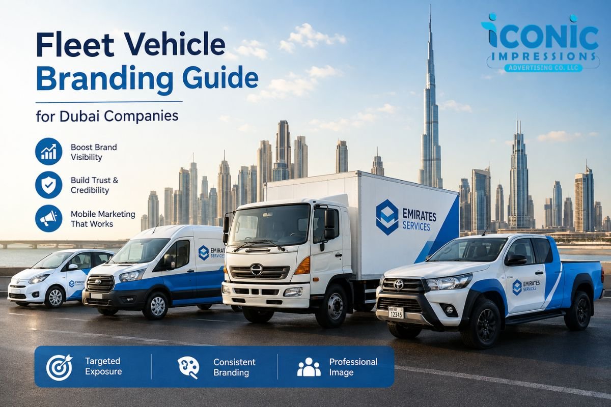 Fleet Vehicle Branding Guide for Dubai Companies