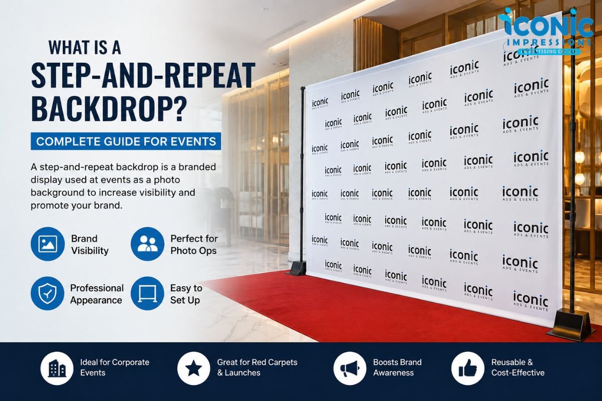What Is a Step-and-Repeat Backdrop Complete Guide for Events