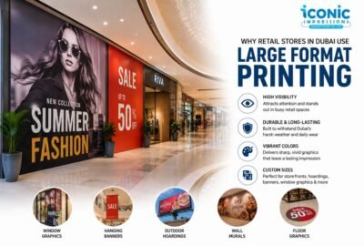 Why Retail Stores in Dubai Use Large Format Printing