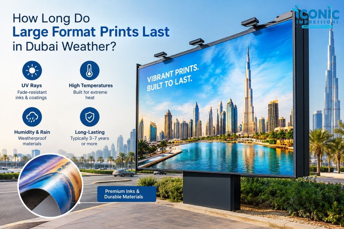 How Long Do Large Format Prints Last in Dubai Weather
