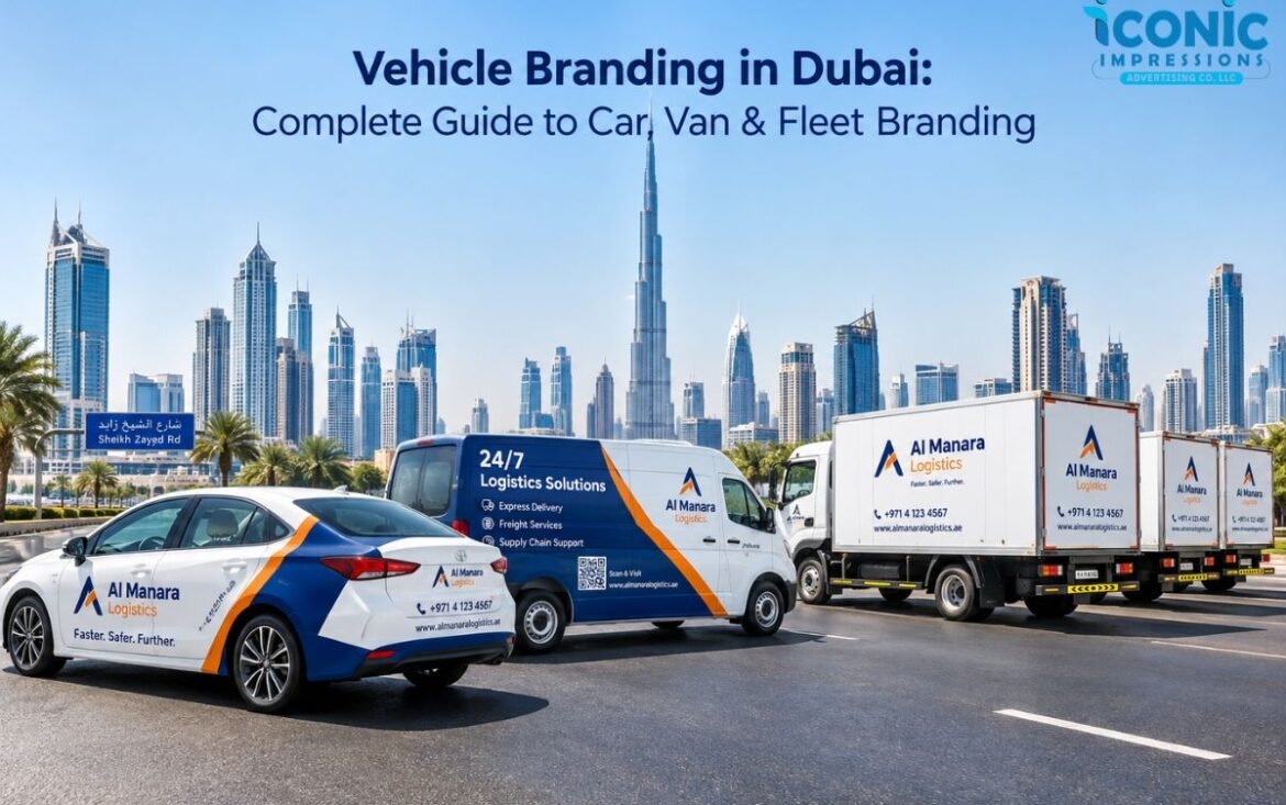 Vehicle Branding in Dubai Complete Guide to Car, Van & Fleet Branding