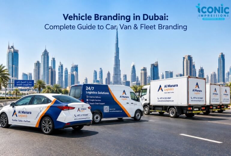 Vehicle Branding in Dubai Complete Guide to Car, Van & Fleet Branding