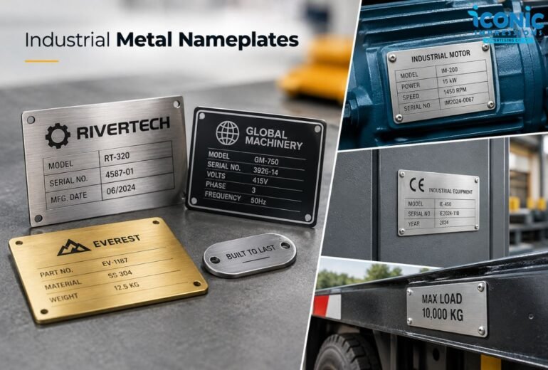 What Are Industrial Metal Nameplates and Where Are They Used